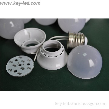 Hot 3W G45 PC led bulb spare parts